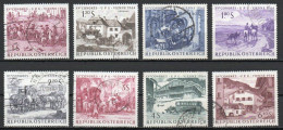 Austria, 1964, UPU Cong. Vienna, Set, USED - Gebruikt