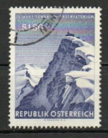 Austria, 1961, Sonnblick Meteorological Observatory 75th Anniv, 1.80s, USED - Gebraucht