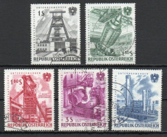 Austria, 1961, Nationalized Industry 15th Anniv, Set, USED - Oblitérés