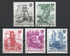 Austria, 1961, Nationalized Industry 15th Anniv, Set, USED - Usados