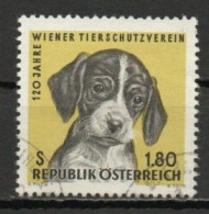 Austria, 1966, Animal Protection Society 120th Anniv, 1.80s, USED - Gebraucht