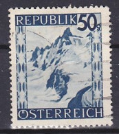 Austria, 1945, Landscapes/Silvretta Mountain, 50g, USED - Gebruikt