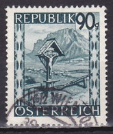 Austria, 1946, Landscapes/Wayside Shrine, 90g, USED - Gebruikt