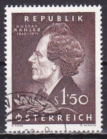 Austria, 1960, Gustav Mahler, 1.50s, USED - Used Stamps