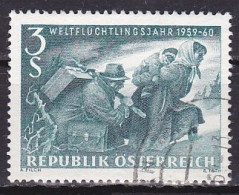 Austria, 1960, World Refugee Year, 3s, USED - Used Stamps