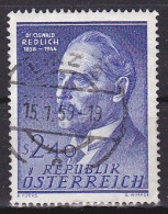 Austria, 1958, Oswald Redlich, 2.40s, USED - Oblitérés