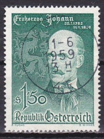 Austria, 1959, Archduke Johann, 1.50s, USED - Usati