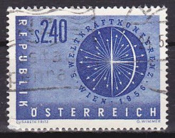 Austria, 1956, International Power Conf, 2.40s, USED - Gebraucht