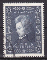 Austria, 1956, Wolfgang Amadeus Mozart, 2.40s, USED - Usados