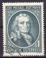 Austria, 1954, Michael Rottmayr, 1s, USED - Oblitérés