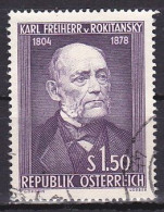 Austria, 1954, Karl Von Rokitansky, 1.50s, USED - Usados