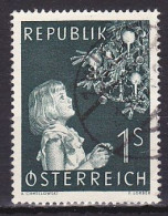 Austria, 1953, Christmas, 1s, USED - Usati