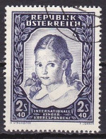 Austria, 1952, Childrens International Letter Writing, 2.40s, USED - Gebraucht