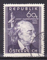 Austria, 1950, Josef Madersperger, 60g, USED - Oblitérés