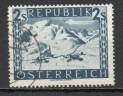 Austria, 1946, Landscapes/St. Christoph Am Arlberg, 2s/Photogravure, USED - Oblitérés