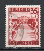 Austria, 1946, Landscapes/Belvedere, 35g, USED - Gebraucht