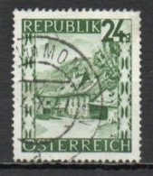 Austria, 1946, Landscapes/Höldrichs Mill, 24g, USED - Usati