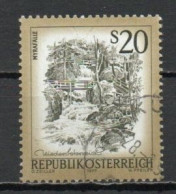 Austria, 1977, Landscapes/Myra Waterfall, 20s, USED - Gebruikt