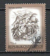 Austria, 1980, Landscapes/Kufstein Fortress, 12s, USED - Gebruikt