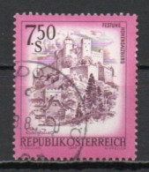Austria, 1977, Landscapes/Hohensalzburg Fortress, 7.50s, USED - Gebruikt