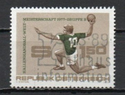 Austria, 1977, World Indoor Handball Championships, 1.50s, USED - Oblitérés