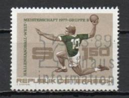 Austria, 1977, World Indoor Handball Championships, 1.50s, USED - Gebruikt