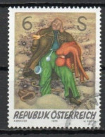 Austria, 1976, Modern Art/Augustine The Piper, 6s, USED - Gebruikt