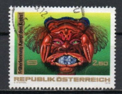 Austria, 1976, Fight Against Cancer, 2.50s, USED - Gebruikt