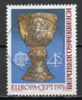 Austria, 1976, Europa CEPT, 4s, USED - Oblitérés