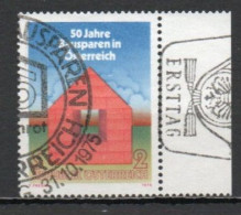 Austria, 1975, Buildings Savings Societies 50th Anniv, 2s, USED - Gebruikt