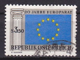 Austria, 1969, Council Of Europe 20th Anniv, 3.50s, USED - Usati