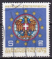 Austria, 1975, Council Of European Municipalities Meeting, 2.50s, USED - Oblitérés