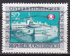 Austria, 1974, Austrian Broadcasting 50th Annniv, 2s, USED - Oblitérés