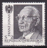 Austria, 1974, Pres. Franz Jonas, 2s, USED - Oblitérés