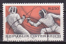 Austria, 1974, Fencing, 2.50s, USED - Oblitérés