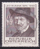 Austria, 1973, Leo Slezak, 4s, USED - Oblitérés