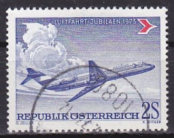 Austria, 1973, Austrian Airlines Anniv, 2s, USED - Oblitérés