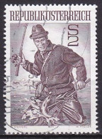 Austria, 1971, Angling, 2s, USED - Oblitérés