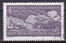 Austria, 1979, Bregenz Festival & Congess Centre, 2.50s, CTO - Gebraucht