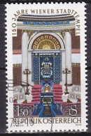 Austria, 1976, Vienna City Synagogue 150th Anniv, 1.50s, CTO - Gebruikt