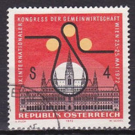 Austria, 1972, Public & Co-operative Economy Cong, 4s, USED - Gebraucht