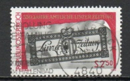 Austria, 1980, Official Linz Newspaper 350th Anniv, 2.50s, USED - Gebruikt