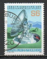 Austria, 1980, Aflenz Satellite Receiving Station, 6s, USED - Gebruikt