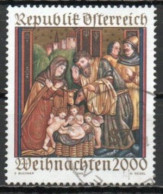 Austria, 2000, Christmas, 7s, USED - Used Stamps