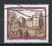 Austria, 1991, Monasteries & Abbeys/Wernberg, 20s, USED - Oblitérés