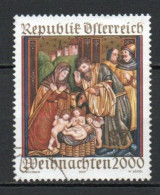 Austria, 2000, Christmas, 7s, USED - Used Stamps