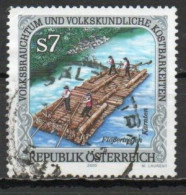 Austria, 2000, Folk Festivals/Raftsmen Meeting, 7s, USED - Oblitérés