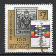 Austria, 2000, Austrian Stamps 150th Anniv, 7s, USED - Used Stamps