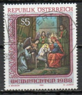 Austria, 1988, Christmas, 5s, USED - Gebraucht