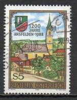 Austria, 1988, Ansfelden 1200 Anniv, 5s, USED - Gebraucht